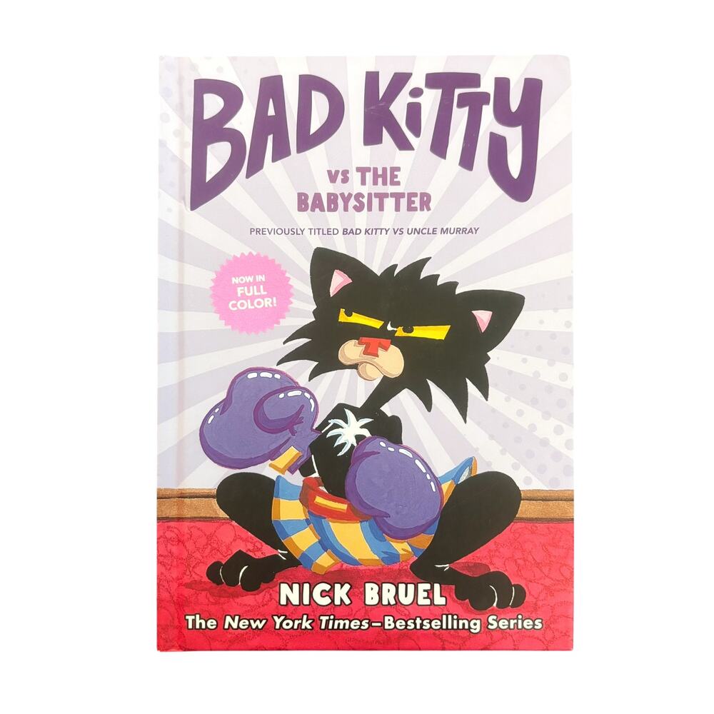 Bad Kitty VS The Babysitter by Nick Bruel Hardcover